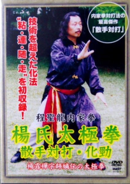 画像1: ＤＶＤ　程聖龍内家拳　楊氏太極拳〜散手対打・化勁〜 (1)